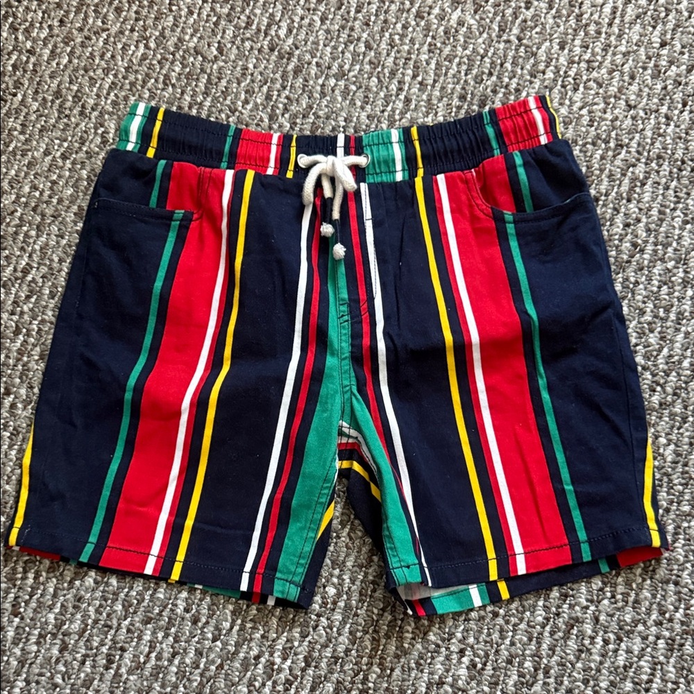 Striped Multicolor Women's Shorts